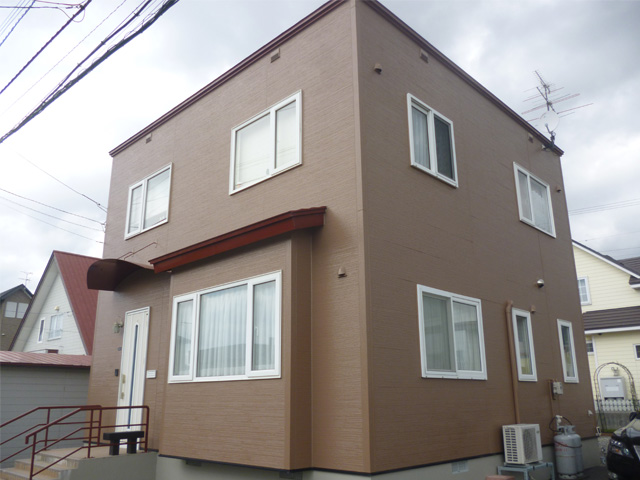 函館 ペンキ屋 佐々木塗装店 塗装 施工事例